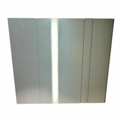 Schrank Stripes Lack Schneeweiß Mit Beleuchtung