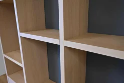 Schrank Surround&Vision Eiche Weiß Mattlack