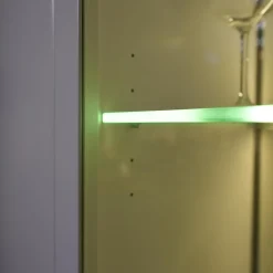 Schrank System Kira 24365 Lack Weiß Inklusive Beleuchtung Mit Funkfernbedienung