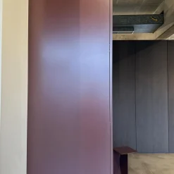 Schrankwand Collect Plus Korpus Lack M41 Rot Burgund Paneel Lack M42 Malve Rot Ohne Polster