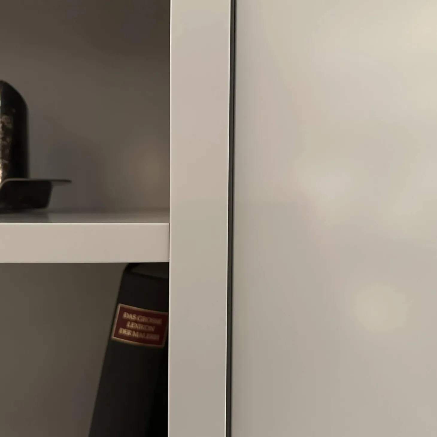 Schrankwand Studimo Front Und Korpus Lack Rauch Grau Matt Inklusive LED Beleuchtung