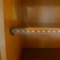 Schreibschrank Rosatea Nussbaum Mahagoni Myrte