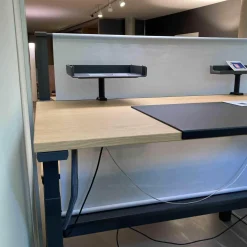 Schreibtisch Bürotisch-System CDS Cluster Eiche Hell