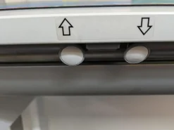 Schreibtisch Champion Left up Weiß Lackiert