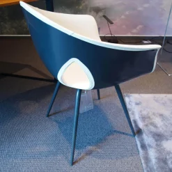 Schreibtisch Clarion Platte Geprägtes MDF Und Nussbaum Gestell Stahl Schwarz Inklusive Sessel Ginger Ale