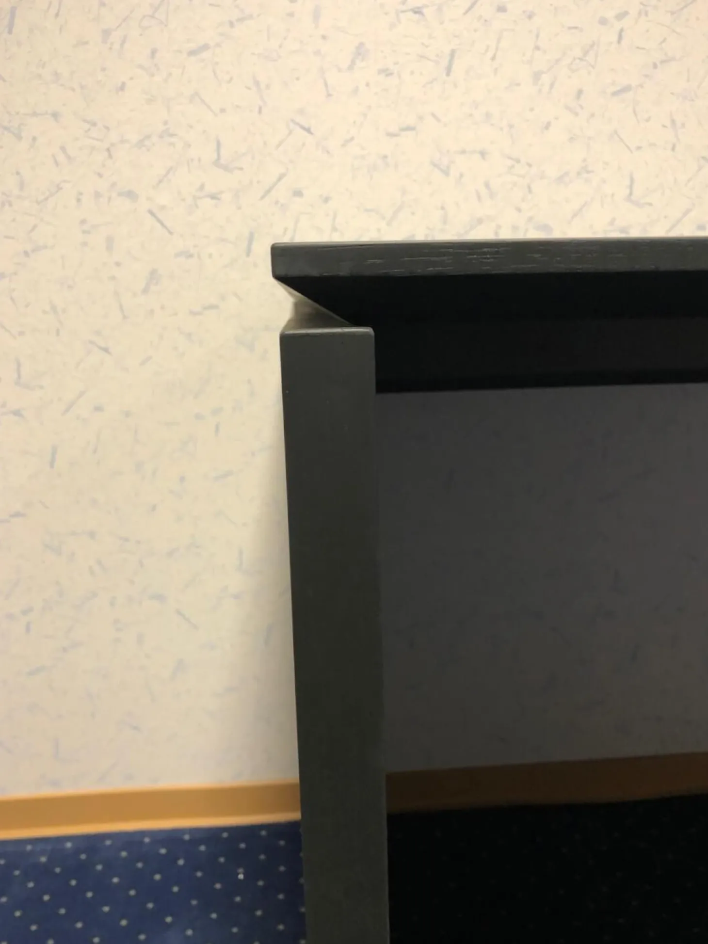 Schreibtisch HO 200 Eiche Anthrazit Mit Wangenfüßen