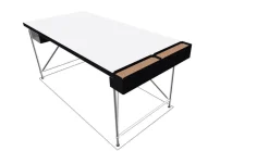 Schreibtisch Rackpod Auf Sockelfüßen mit Ablagefach