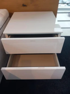 Schubladenkommode 909 Lack Hochglanz Kalkweiß