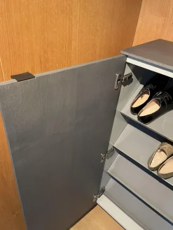 Schuhschrank Change Türen Esche Achat Korpus Lack Matt Kitt