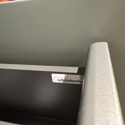 Schuhschrank Stripes Lack Akzentfarbe 30 Jade Korpus Melamin Anthrazit