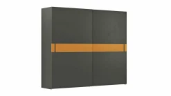 Schwebetürenschrank Loretto Dekor Smoke Nodato Chiaro Griffe