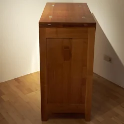 Sekretär Kirschbaum Griffe Metall Glänzend