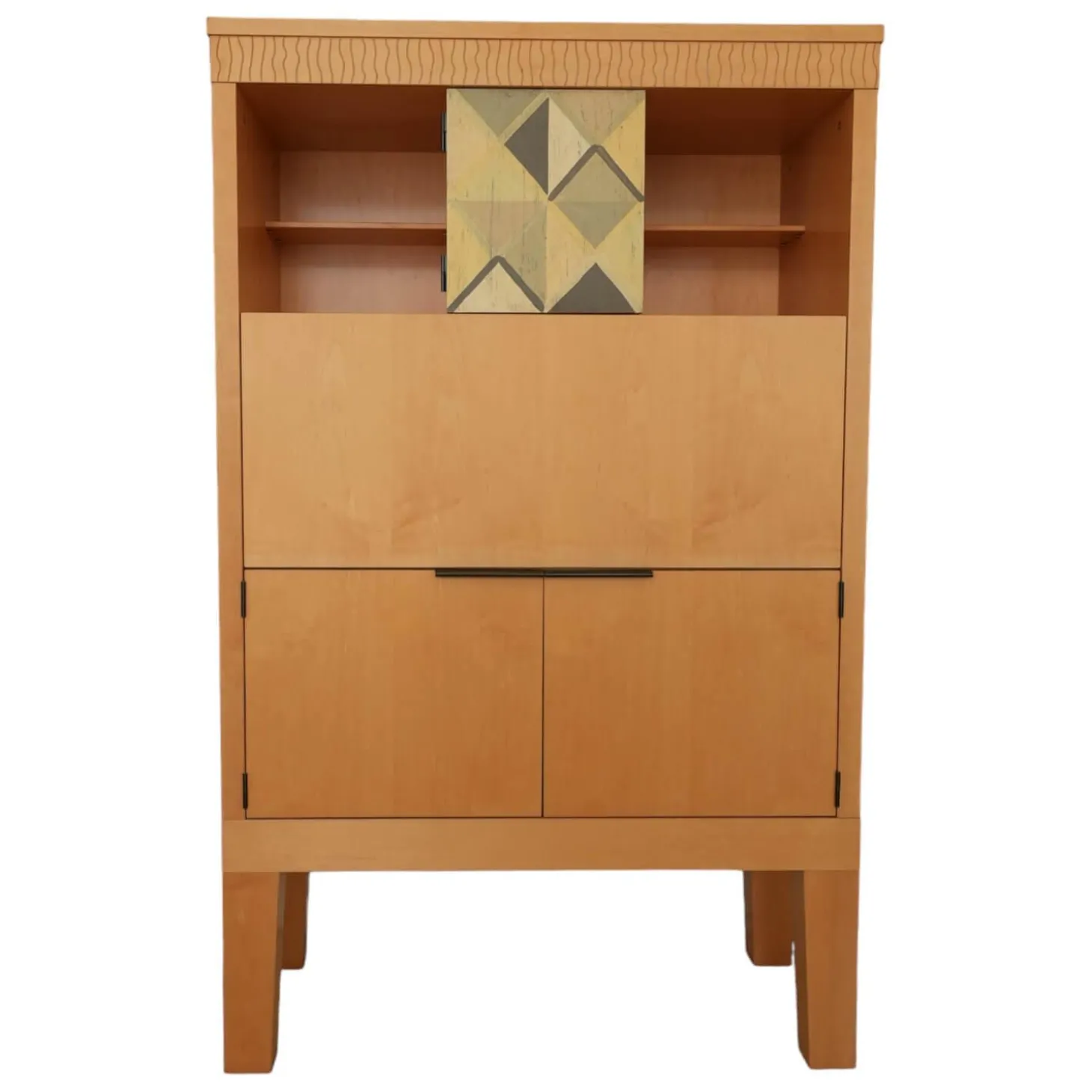 Sekretär SSA Holz Ahorn mit 2 Türen