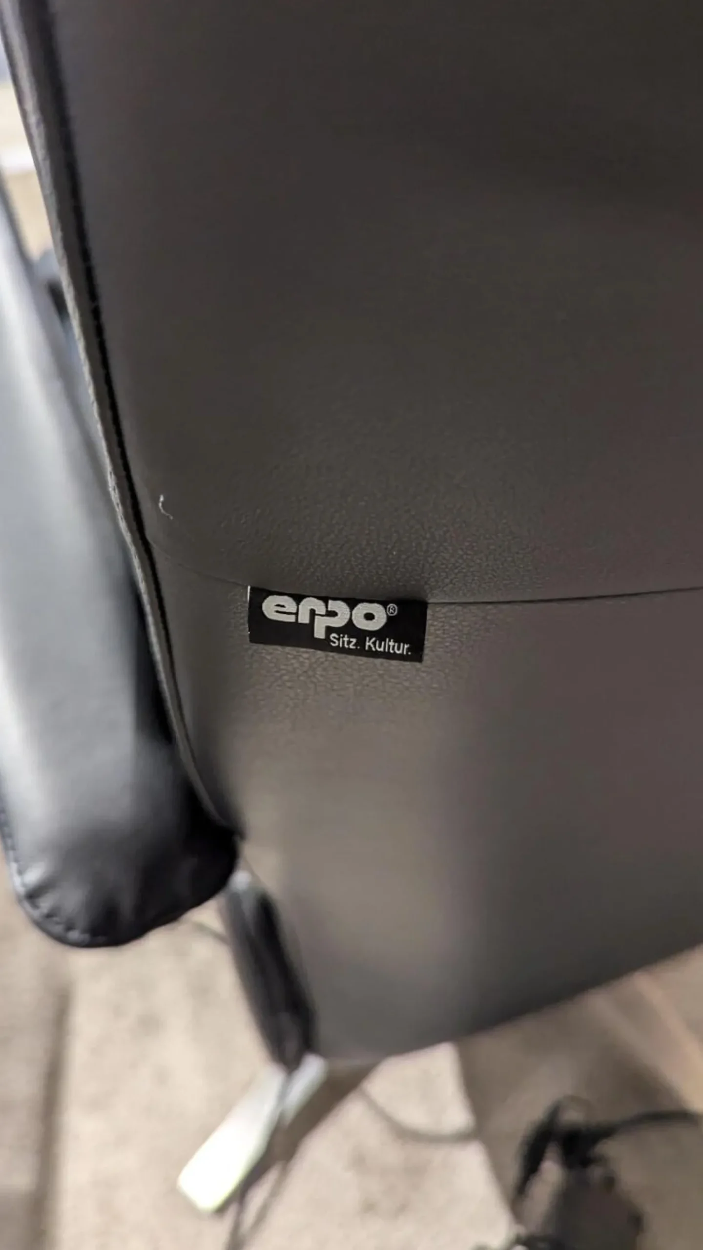 Sessel 410 18 Leder 42 Schwarz 136 Sternfuß Edelstahl Gebürstet Inklusive 2 Motorisch Mit Akku