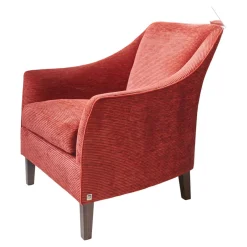 Sessel 135 1001 Saloni Bezug Stoff City Velvet CA 7832 063 Keder Claire 1787 111 Füßen Wengefarbig Braun