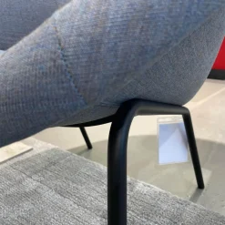 Sessel 369-10 Stoff 26 734 Grau