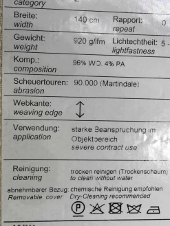 Sessel Aura 1712 Stoff E Rapsodie