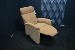 Sessel Bellania Stoff Bellavista Camel mit Manueller Relaxfunktion