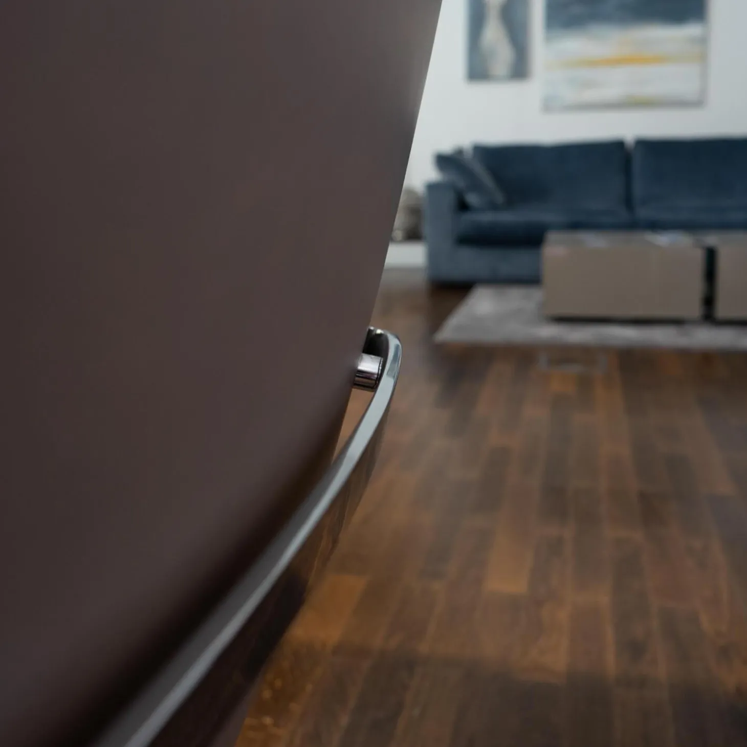 Sessel Bond Leder III Space Achat Beige Grau