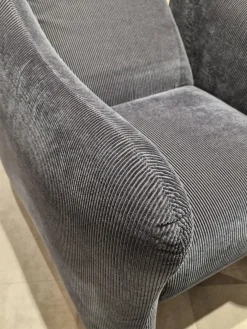 Sessel Bongo Bay Stoff 4490 0069 Blau Neigungsverstellbar Mit Hocker