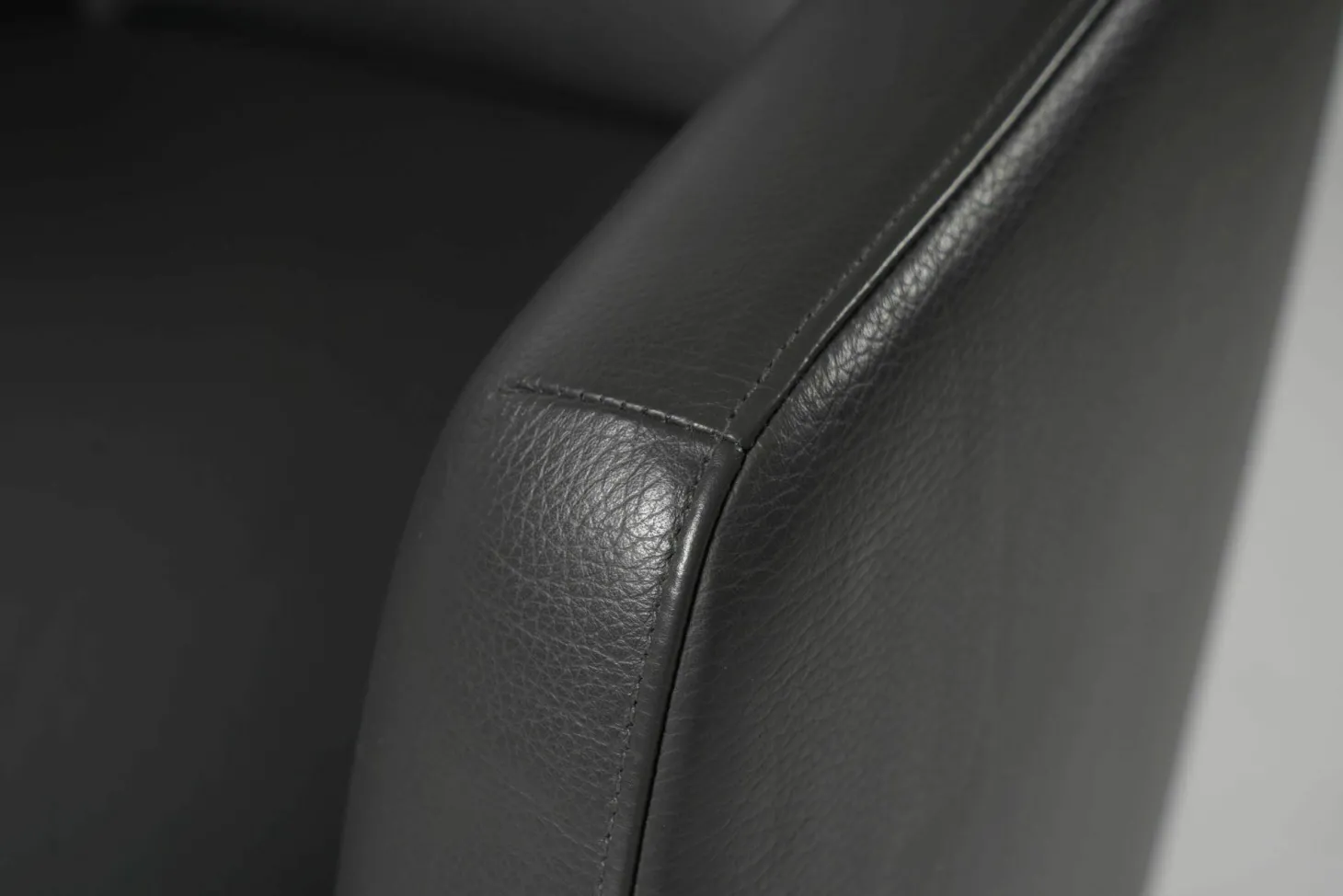 Sessel Boss 129-1000 Leder Galaxy Graphit Grau Manuell Verstellbar