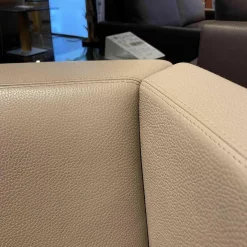 Sessel Cl 142.15 Leder 43.400 Stone Drehteller mit Rückholfeder