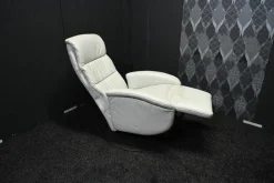 Sessel Cosimo Comfort Lux Leder Rancho Stone mit Manueller Relaxfunktion