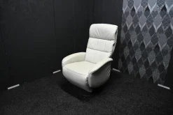 Sessel Cosimo Comfort Lux Leder Rancho Stone mit Manueller Relaxfunktion