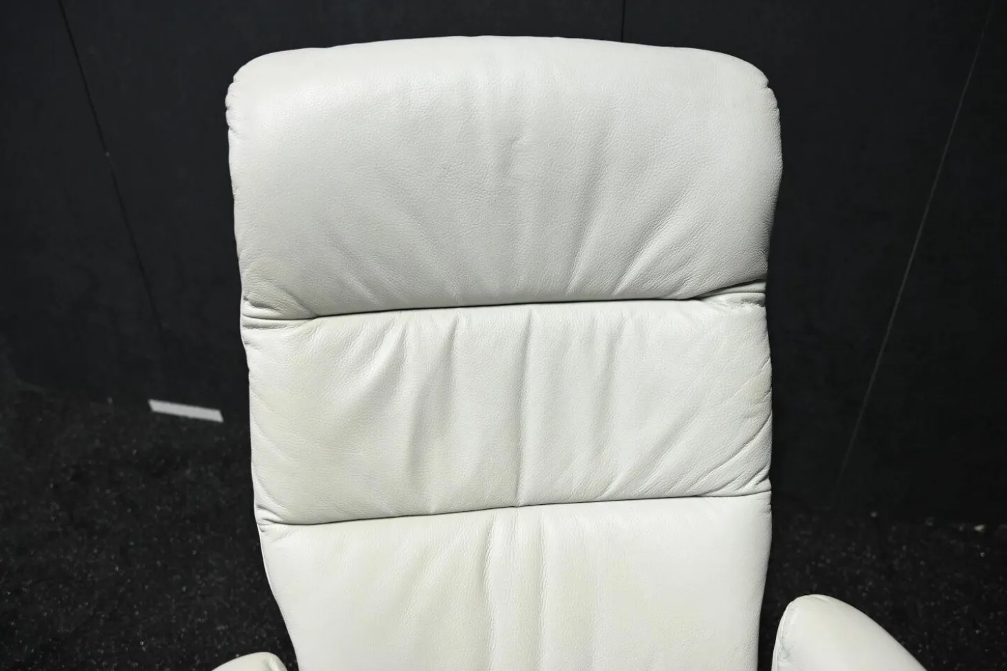 Sessel Cosimo Comfort Lux Leder Rancho Stone mit Manueller Relaxfunktion