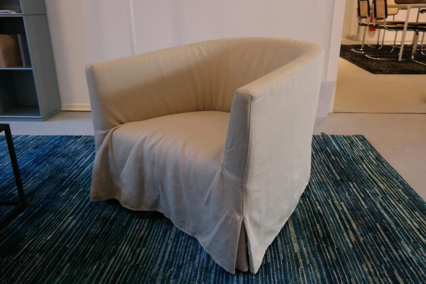 Sessel Crono Drehbar Simplice Stoff Ellade Cat. Extra Beige