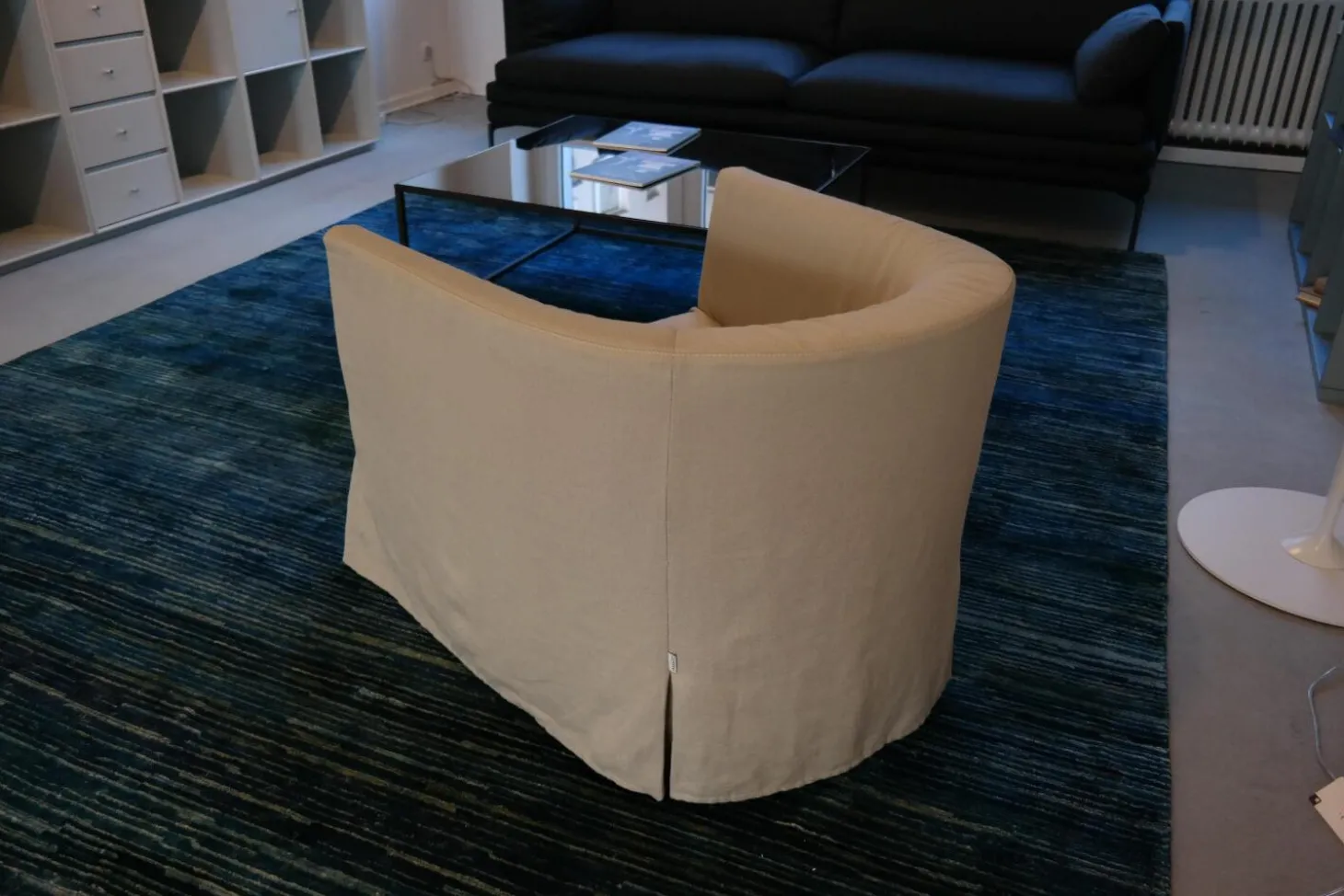 Sessel Crono Drehbar Simplice Stoff Ellade Cat. Extra Beige