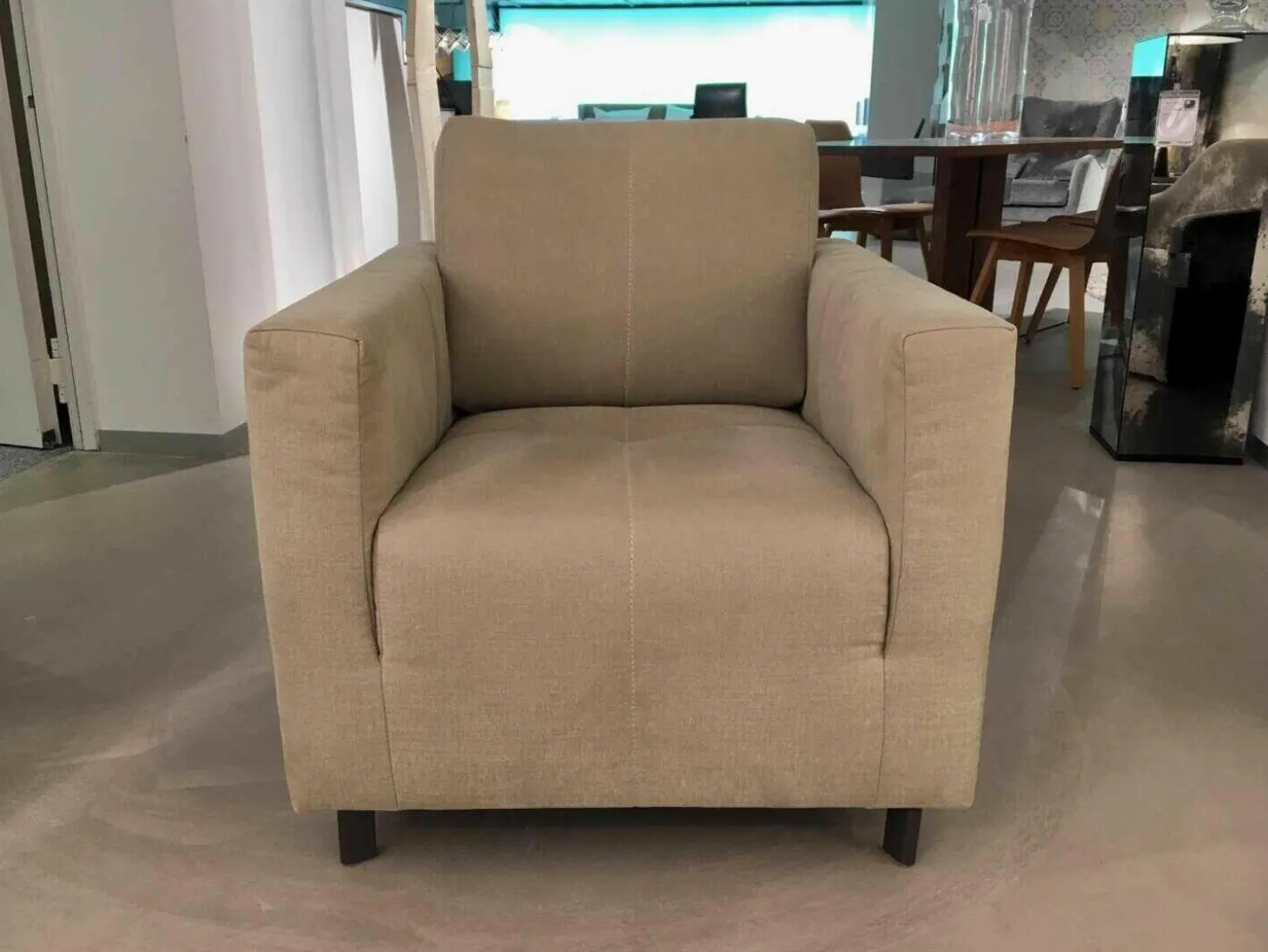 Sessel Desire Low Stoff Pastellgrün