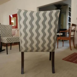 Sessel Donghia Master Stoff Grau Füße Holz