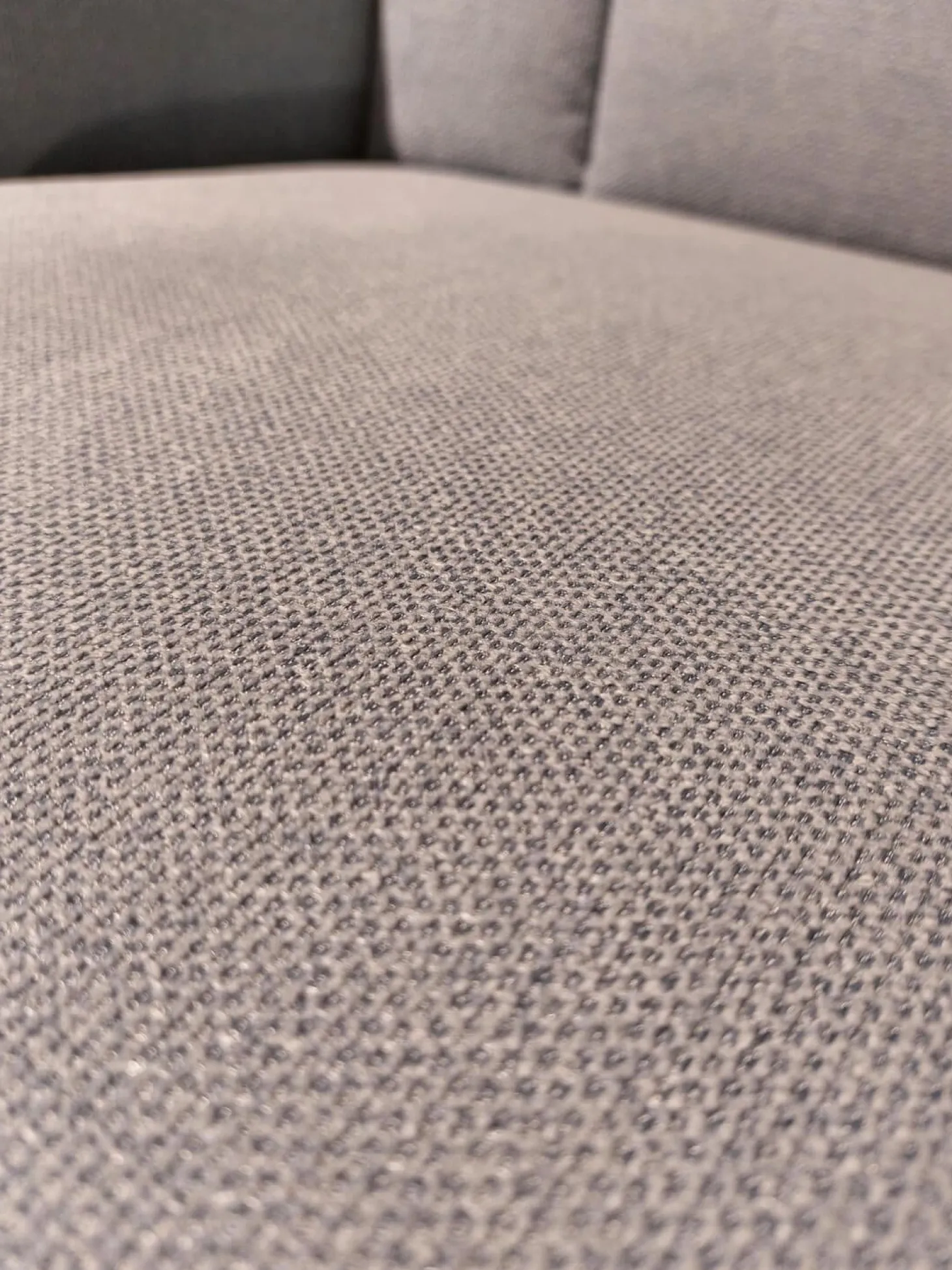 Sessel EM Plauen Stoff Sofia Clen Blue Grey Blau Grau Sternfuß Schwarz Matt Mit Manueller Verstellung