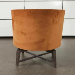 Sessel Fauteuil Feel Good Stoff Eldorado 1554 Cat. Extra Gestell Esche Braun