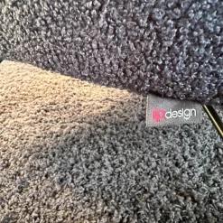 Sessel Flow Bezug Chivasso Dunkelblau Füße Esche