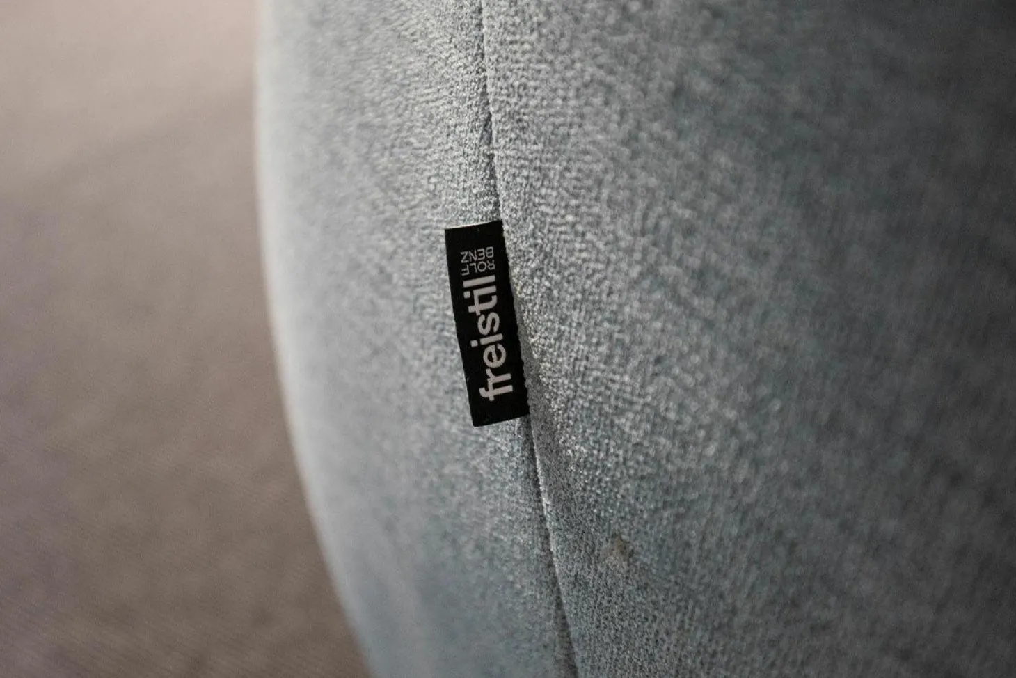 Sessel Freistil 173 Stoff 6514 Blaugrau Grau Inklusive Kunststoffgleiter