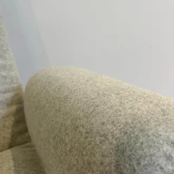 Sessel Healey Soft 184 10 Stoff Divina Melange 2 120 Hellgrau Grau Gestell Bronze Schwarz Matt Pulverbeschichtet