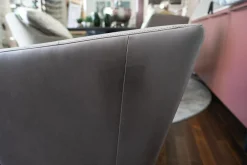 Sessel Ice Cube Leder Lolita Albero mit Hocker