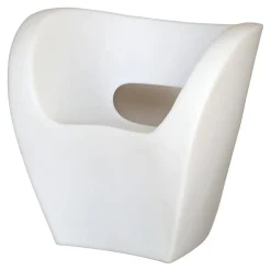 Sessel Little Albert Durchscheinend Weiß Polyethylen Geeignet Für Draußen