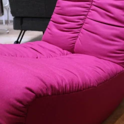 Sessel Lucky 1 Basic Rocking Chair Stoff Wollfilz Zyklam