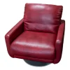 Sessel Mademoiselle Leder Z75 12 Merlot Rot Fuß Drehteller F19 Matt Inklusive Kopfstützenverstellung