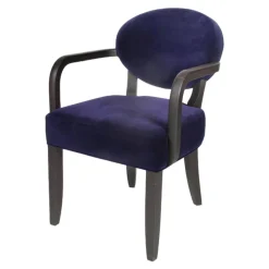 Sessel Manchester F Stoff Jasper Gestell Buche Ebenholz