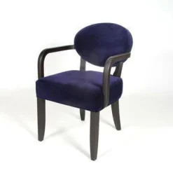 Sessel Manchester F Stoff Jasper Gestell Buche Ebenholz