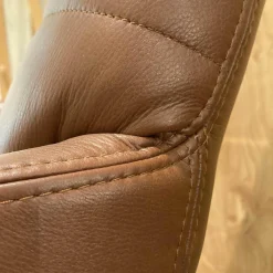 Sessel Max Leder L7035D Braun mit Kippfunktion