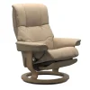 Sessel Mayfair L Leder Paloma Beige Gestell Classic Power LegBack mit Akku
