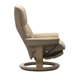 Sessel Mayfair L Leder Paloma Beige Gestell Classic Power LegBack mit Akku