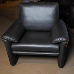 Sessel Meloody Leder Z60 95 Grau