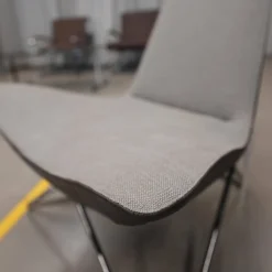 Sessel My Chair 248-10 C Bezug Kerala 7696 Shadow Seitenteile Vintage 1410 Cigar Gestell Schwarzchrom