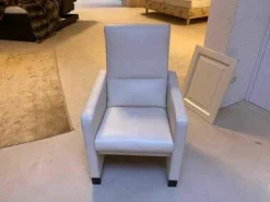 Sessel Navy JR 4080 Fest Celia Pearl Fuß Holz Braun